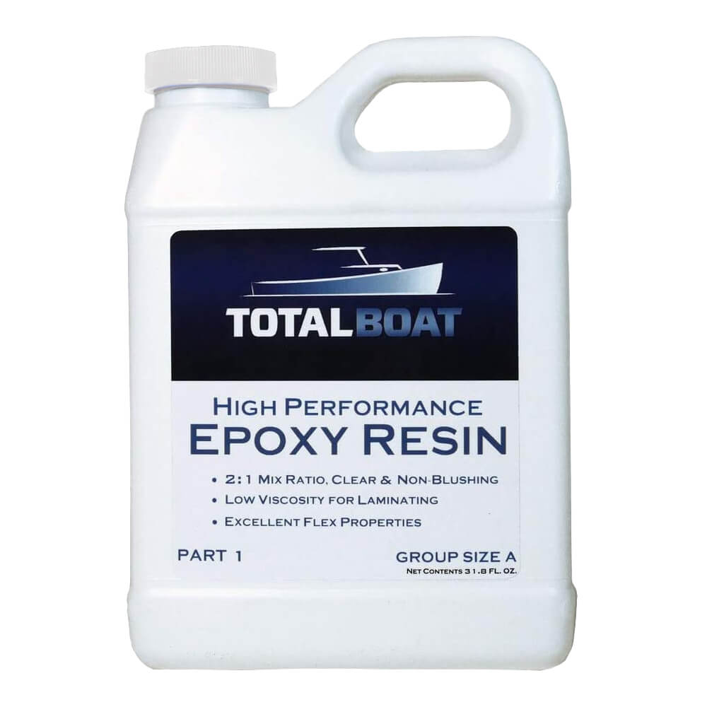 Epoxy Laminating Resin 2:1 Kit UV Stable, High Strength for Fiberglass and Carbon Fiber. Boats and Surfboards (1.5 Gallon Kit- Slow)
