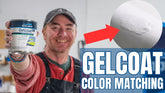 Andy Miller holding a can of gelcoat paint