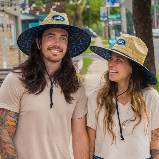 TotalBoat Straw Sun Hat | Wide-Brim Summer Beach Hat