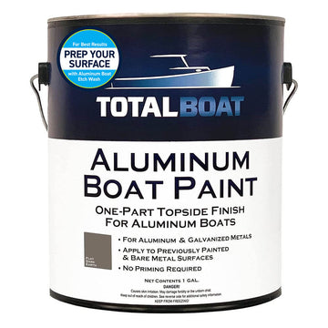 TotalBoat Aluminum Boat Paint Flat Dark Earth Gallon