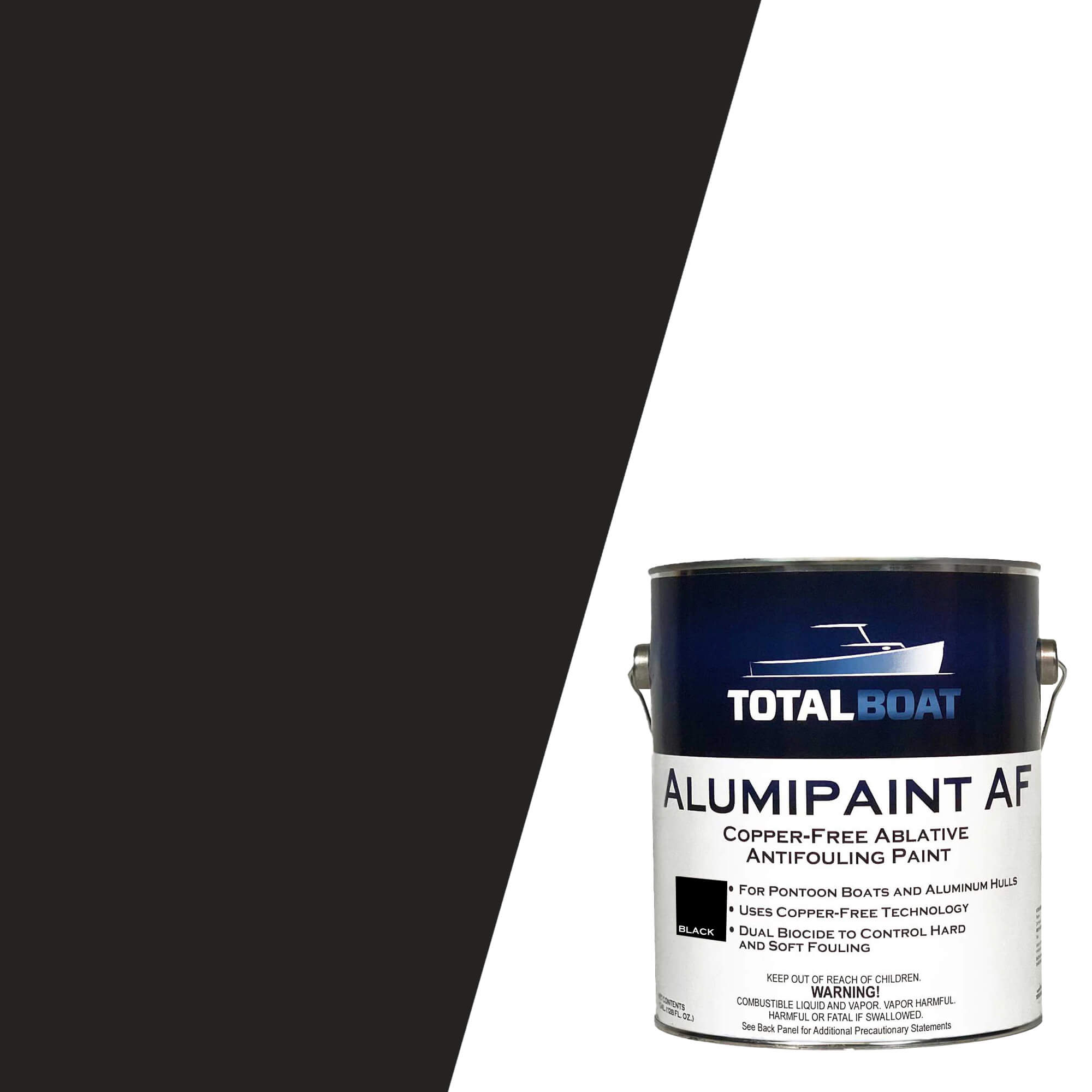 TotalBoat-520631 Aluminum Boat Paint for Canoes, Bass Boats, Dinghies, Duck Boats, Jon Boats and Pontoons (Light Gray, Gallon)