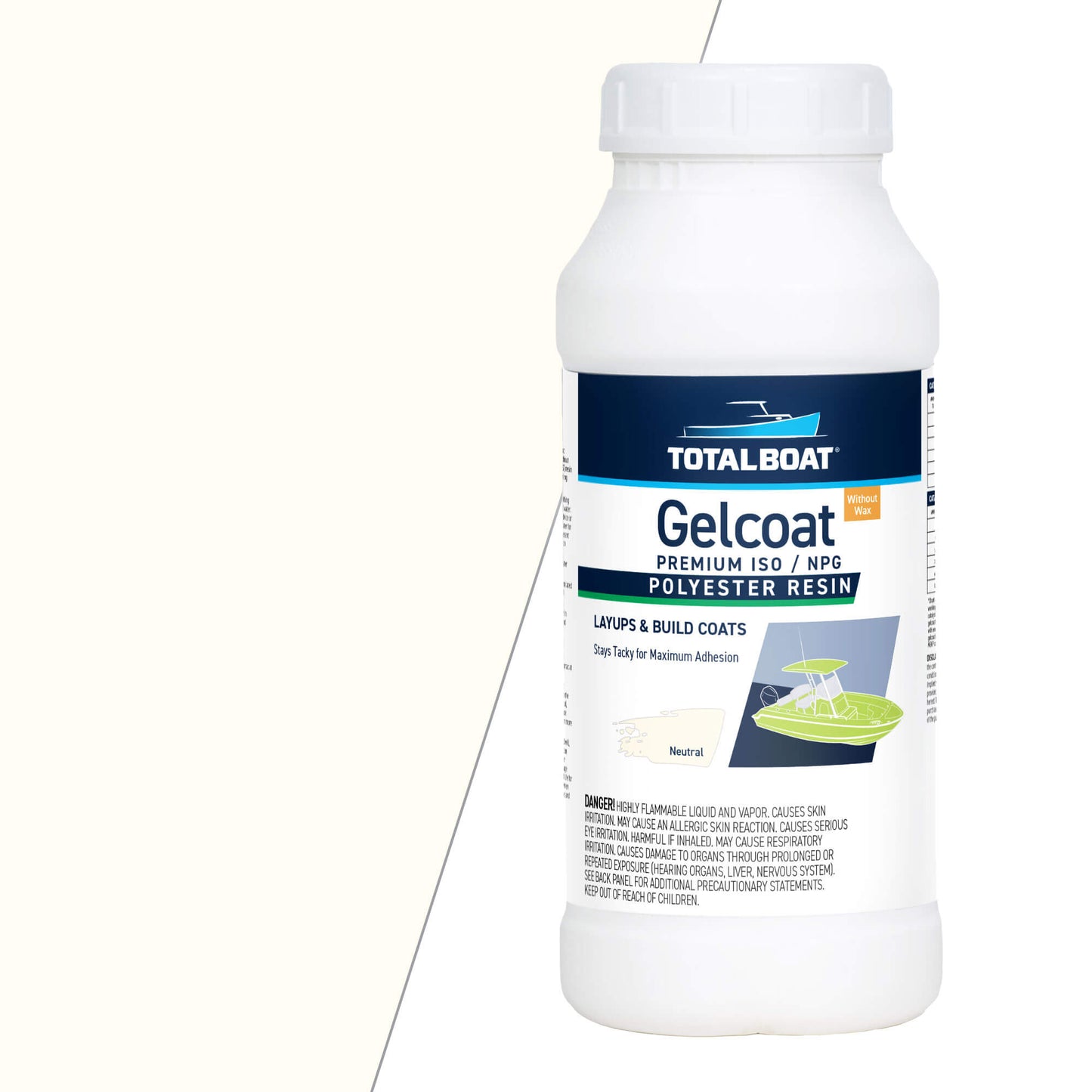 TotalBoat Gecoat Neutral No Wax Swatch