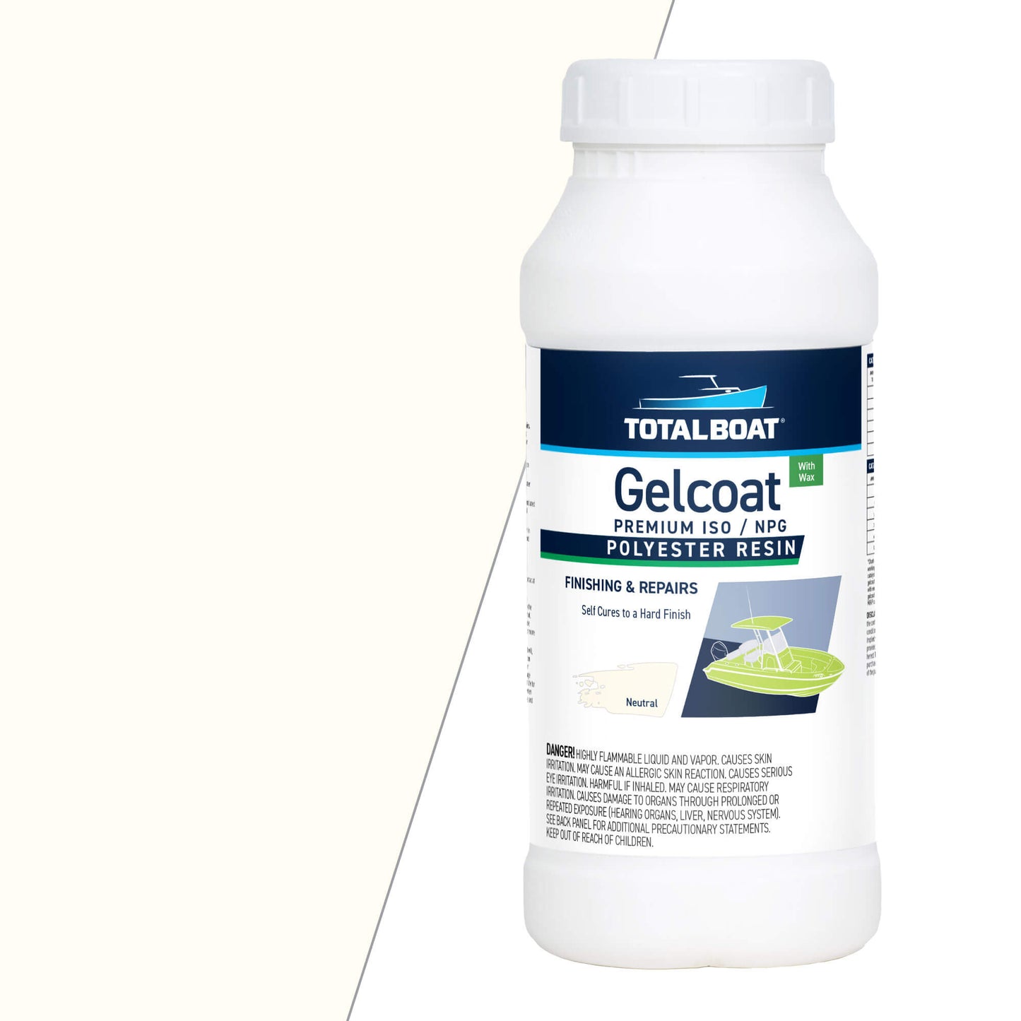 TotalBoat Gelcoat Neutral With Wax Swatch