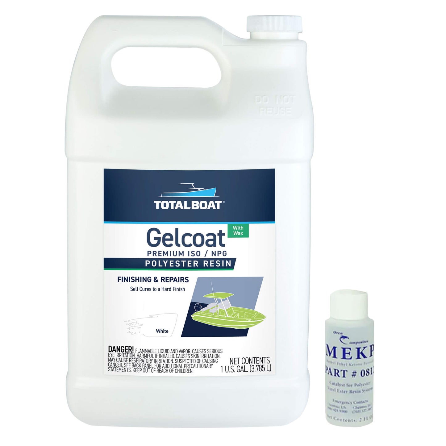 TotalBoat Gelcoat White With Wax Gallon