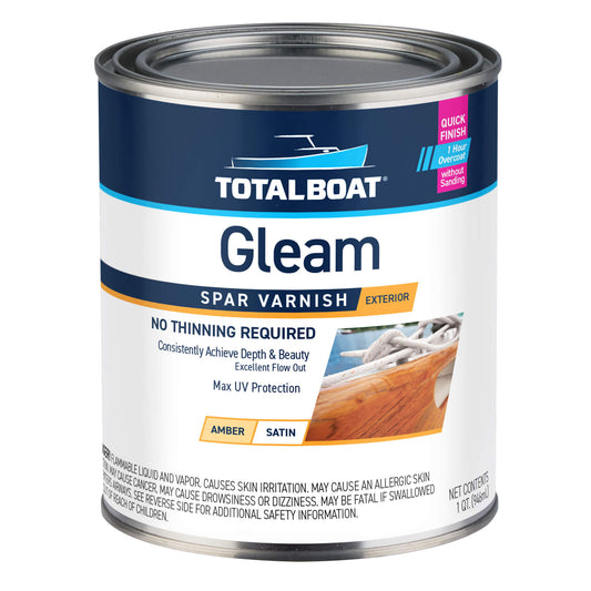 TotalBoat Gleam Satin Quart new packaging