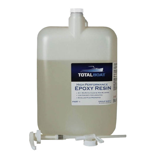 TotalBoat-510822 High Performance Epoxy Kit, Crystal Clear Marine Grade  Resin And Hardener For Woodworking, Fiberglass And Wood Boat Building And  Repair (Quart, Medium) on Galleon Philippines