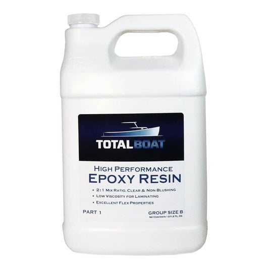 Epoxy Resin 2 Gallon Kit, 1:1 Resin and Hardener for High Gloss Coatings, for Bars, Table Tops, Flooring, Art, Bonding, Filling, Casting