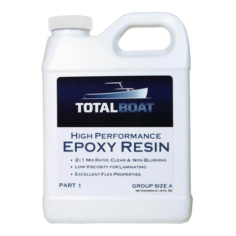 Epoxy Resin Kit 2 Gallon - TotalBoat 519732 Clear High Performance