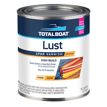 TotalBoat Lust Varnish - Gloss Quart