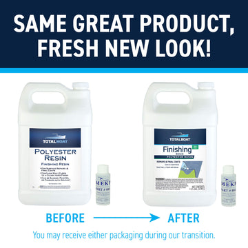 TotalBoat Polyester Finishing Resin: Same Great Product, Fresh New Look