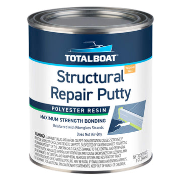 TotalBoat Polyester Structural Repair Putty 1 Quart