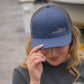 TotalBoat Retro Trucker Hat Worn by Woman