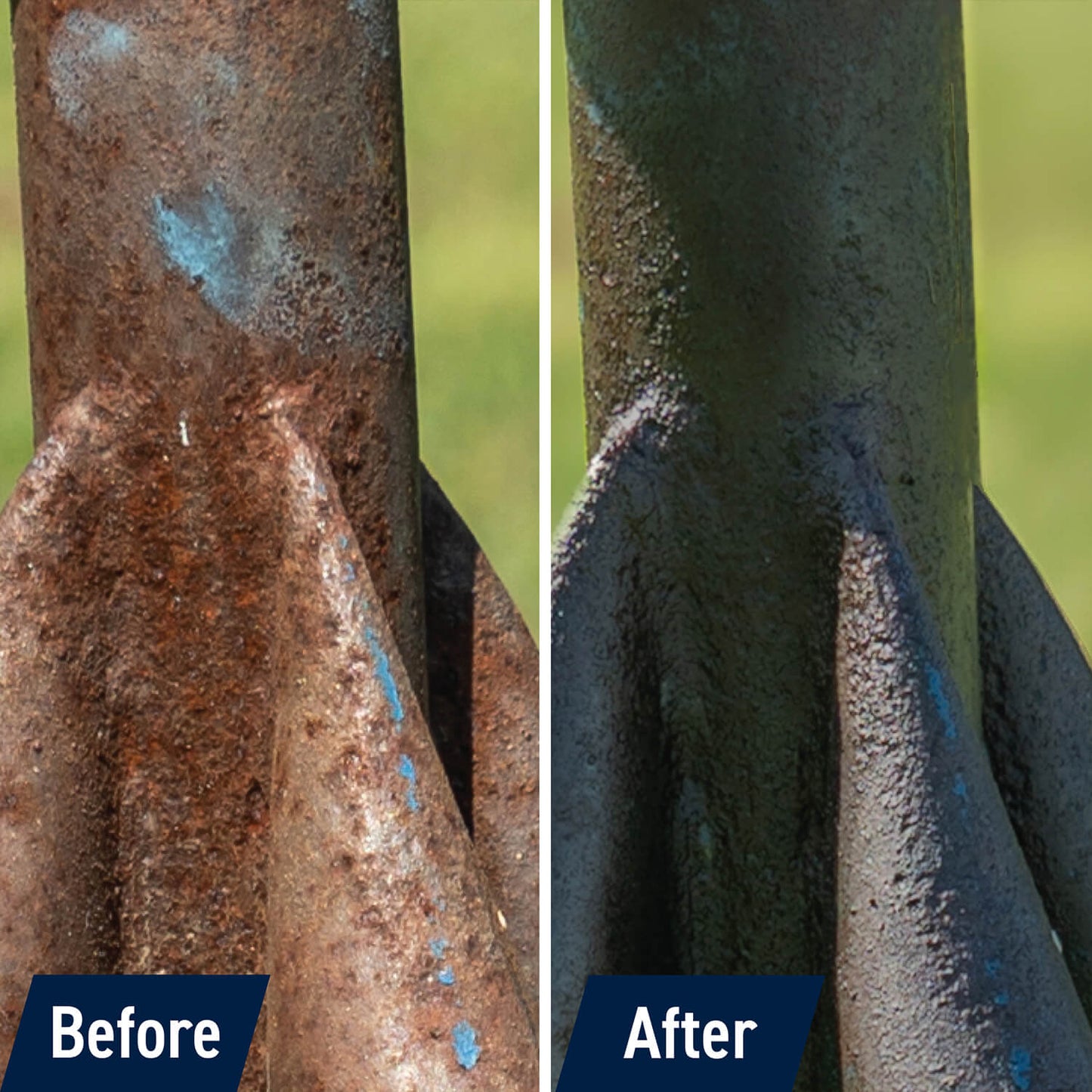 TotalBoat Rust Primer Before and After