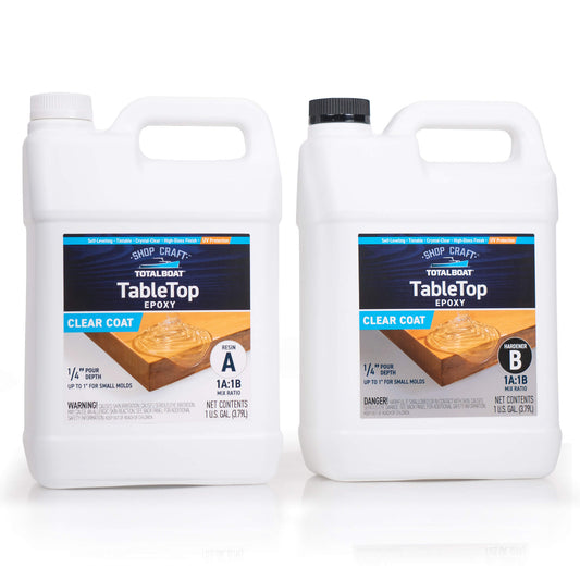 TotalBoat TableTop Epoxy 2-Gallon Kit