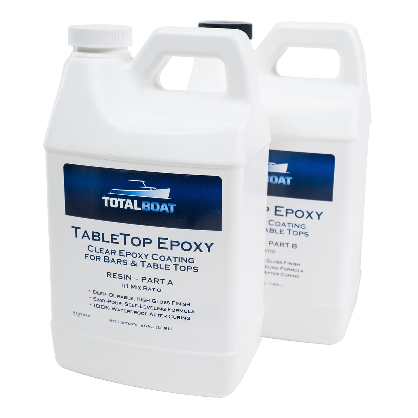 SuperClear Premium Epoxy Resin Crystal Clear for Superior Wood Tables and River Tables - 1 Gallon 2 Part Epoxy Resin Kit
