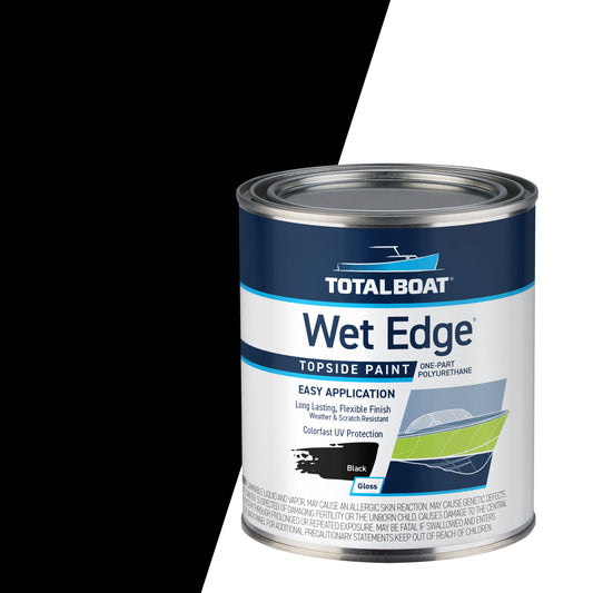 TotalBoat Wet Edge Topside Paint Black