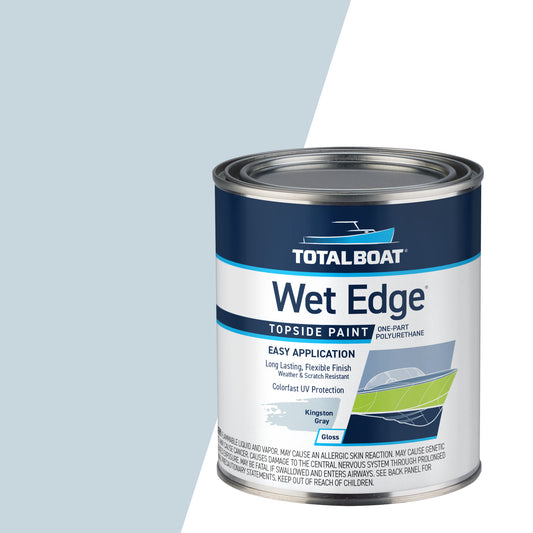 TotalBoat Wet Edge Topside Paint Kingston Gray