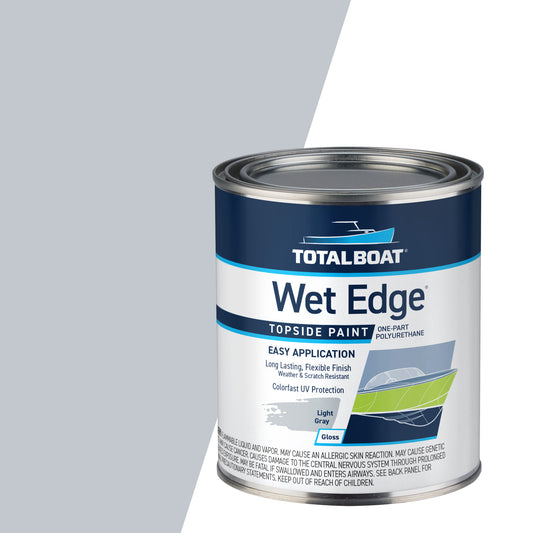 TotalBoat Wet Edge Topside Paint Light Gray