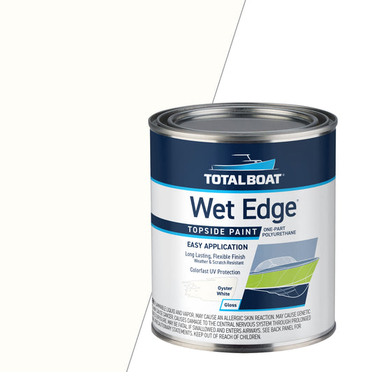 TotalBoat Wet Edge Topside Paint Oyster White