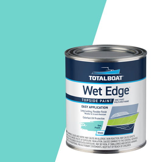 TotalBoat Wet Edge Topside Paint Sea Foam