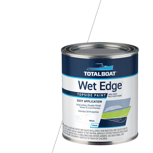 TotalBoat Wet Edge Topside Paint White