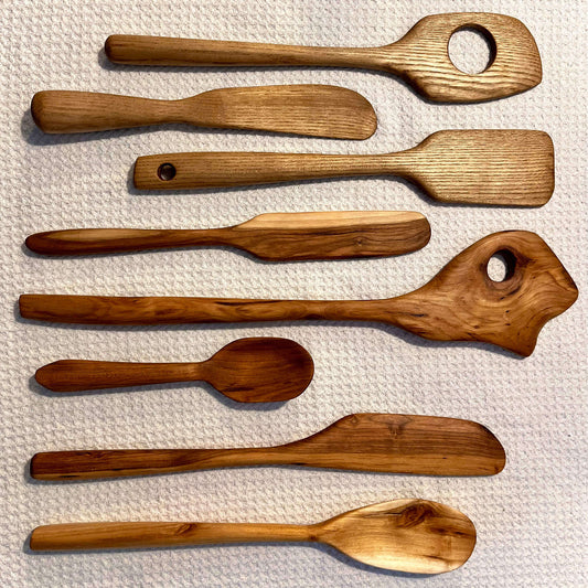 TotalBoat Wood Honey on finished wood utensils