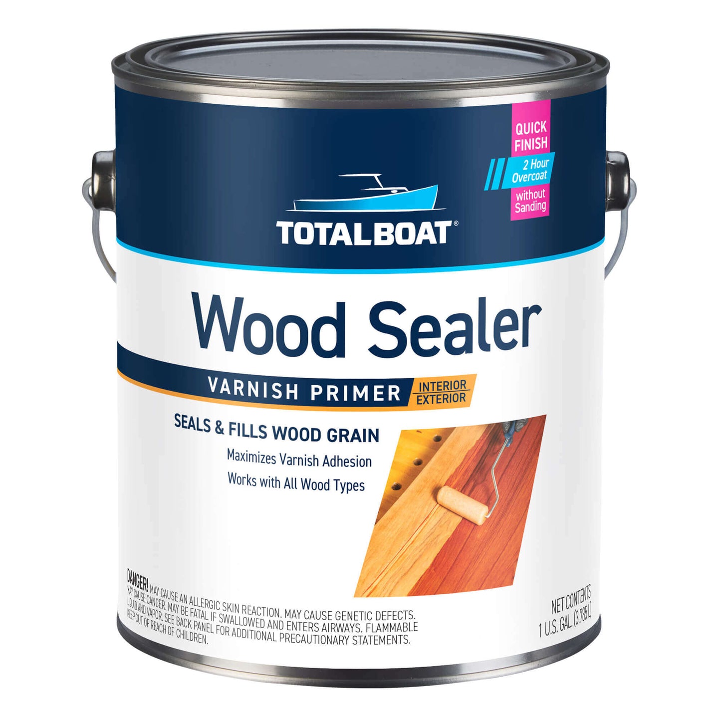 TotalBoat Wood Sealer Varnish Primer Gallon