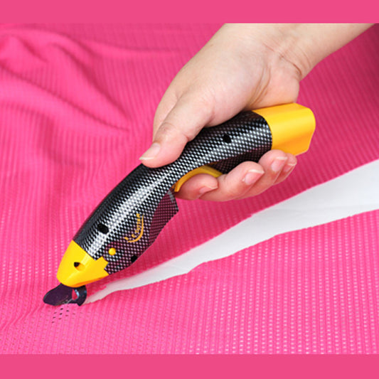 Electric Scissors Rechargeable Fabric Scissors Cutter With Two Blad