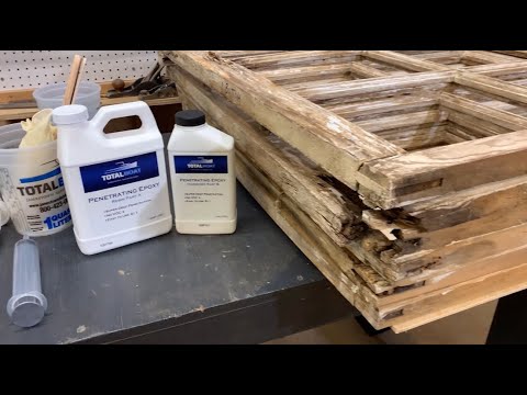 TotalBoat-487750 Clear Penetrating Epoxy Wood Sealer Stabilizer for Rot  Repai