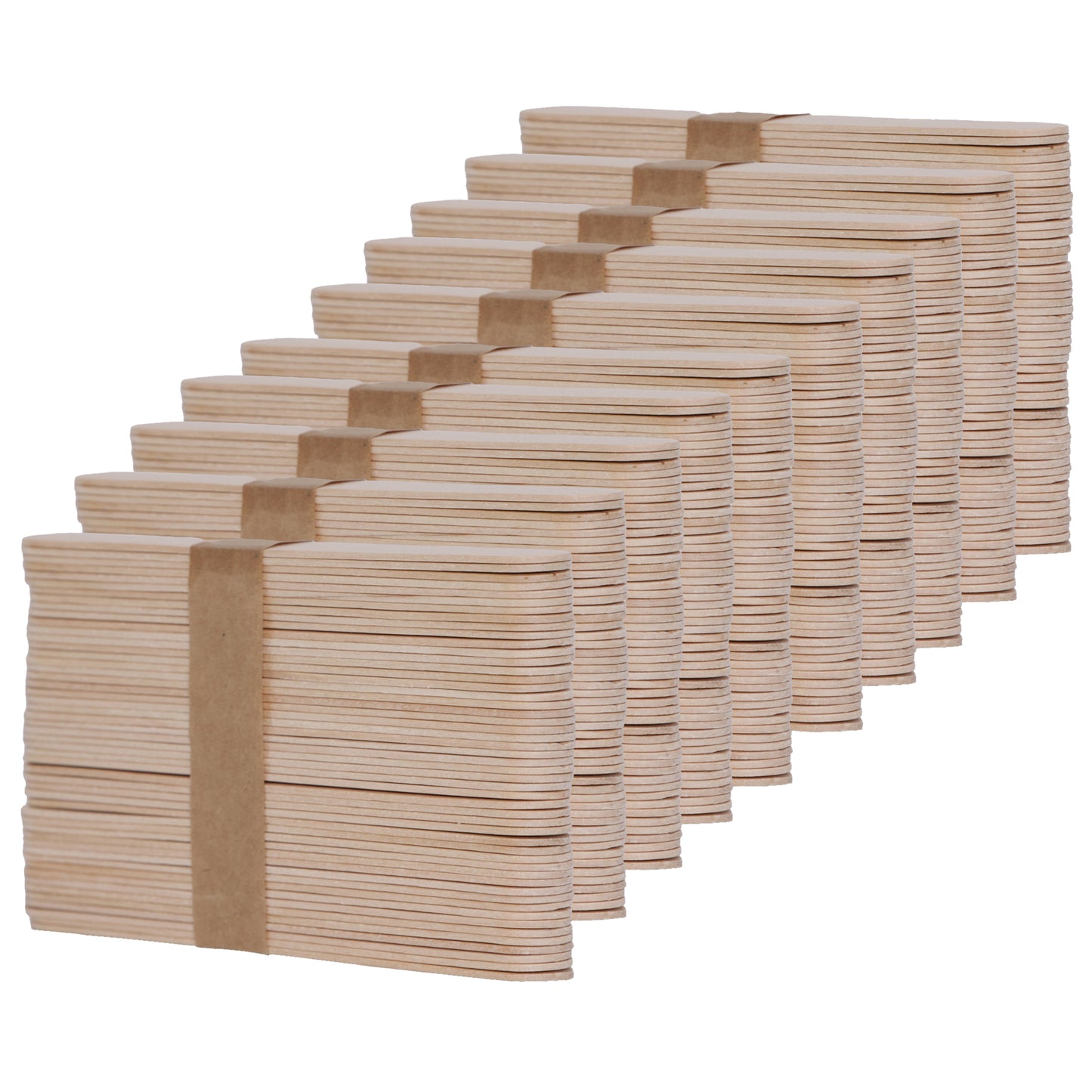 50 Pack of Wooden Paint Stir Sticks – Tinyyo