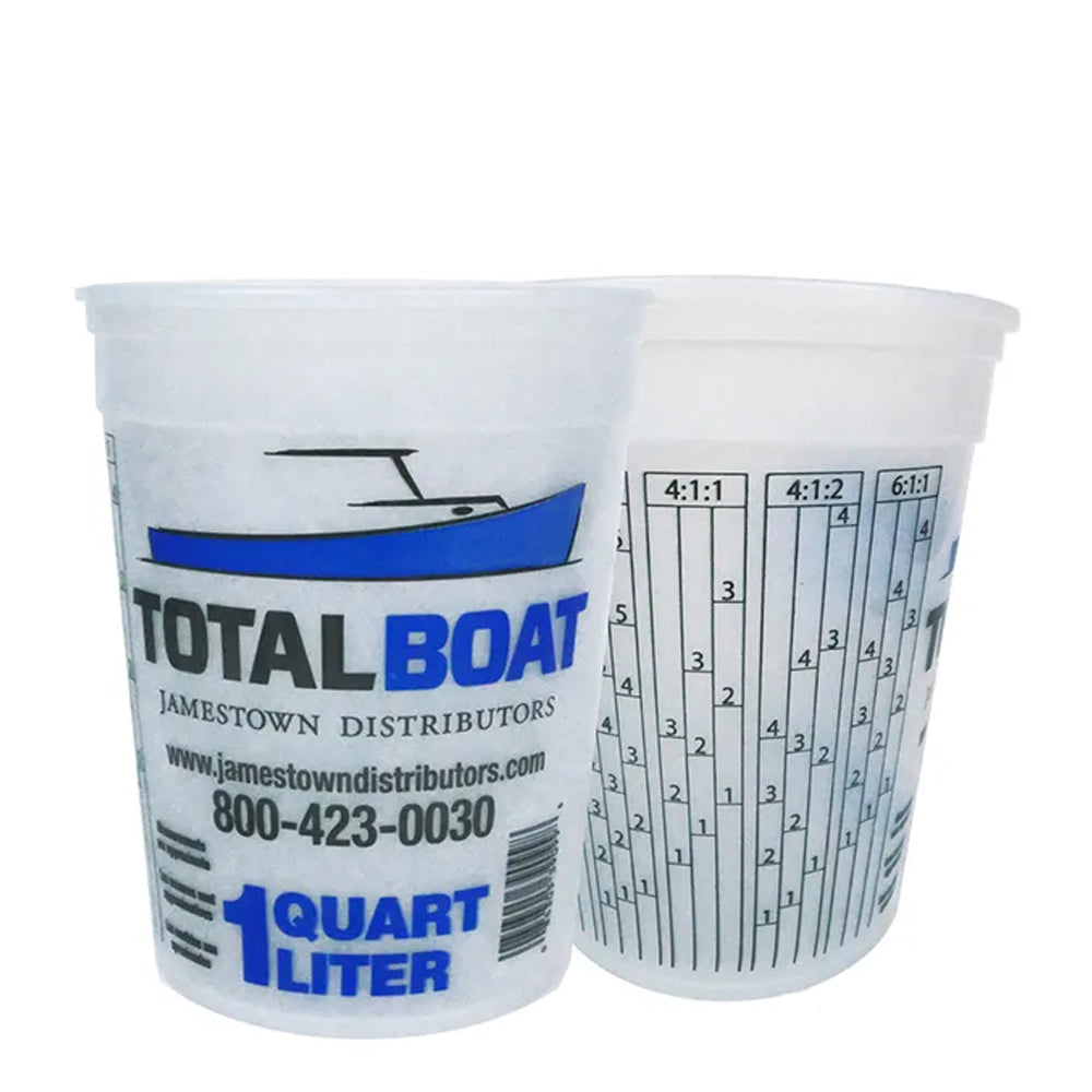 1 Quart Containers Mixing Cups – One Stop Epoxy