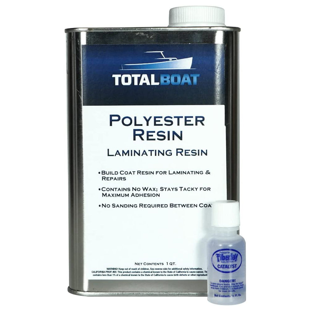 Polyester resin clearance catalyst