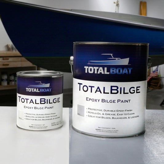 TotalBoat Wet Edge Marine Topside Paint for Boats, Fiberglass, and Wood  (White, Gallon) 1 Gallon (Pack of 1) White